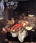 Large Still-life with Lobster by Abraham van Beyeren